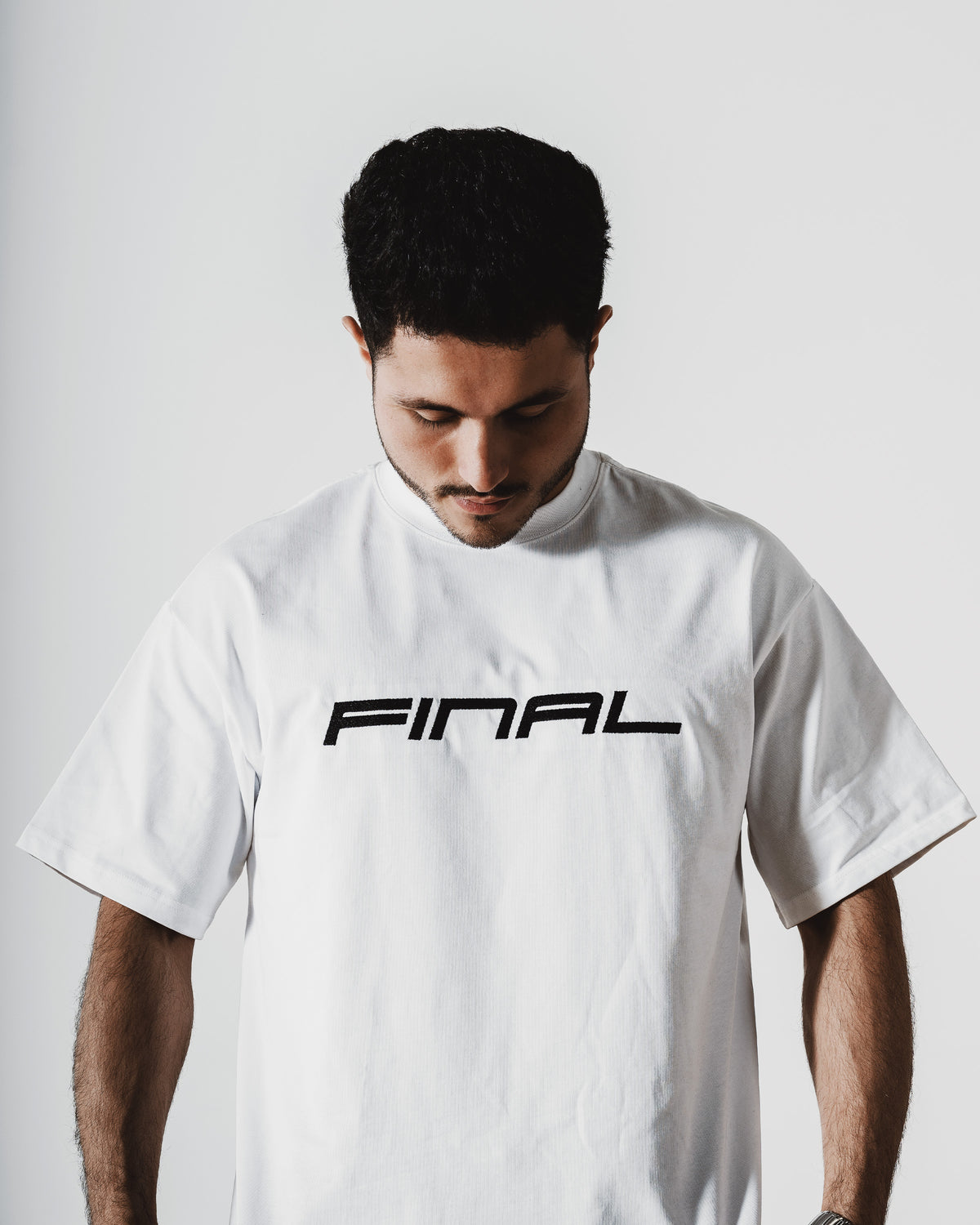 Final Logo Embroidered T-Shirt