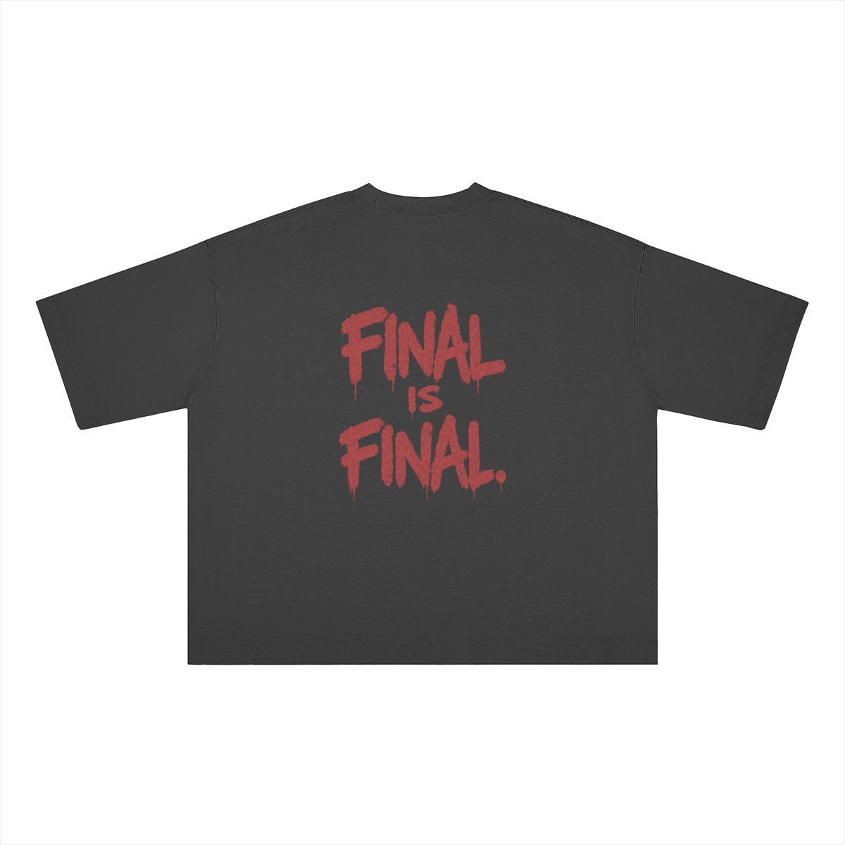 FINAL IS FINAL T-SHIRT