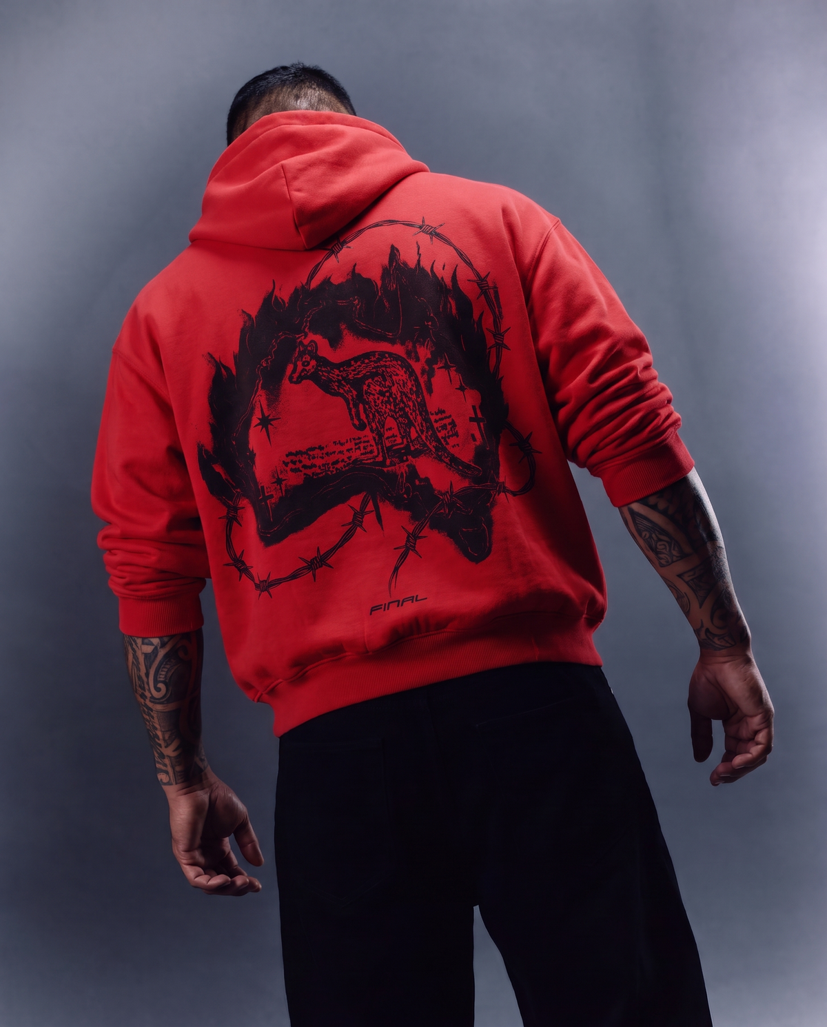 SOUL RED HOODIE