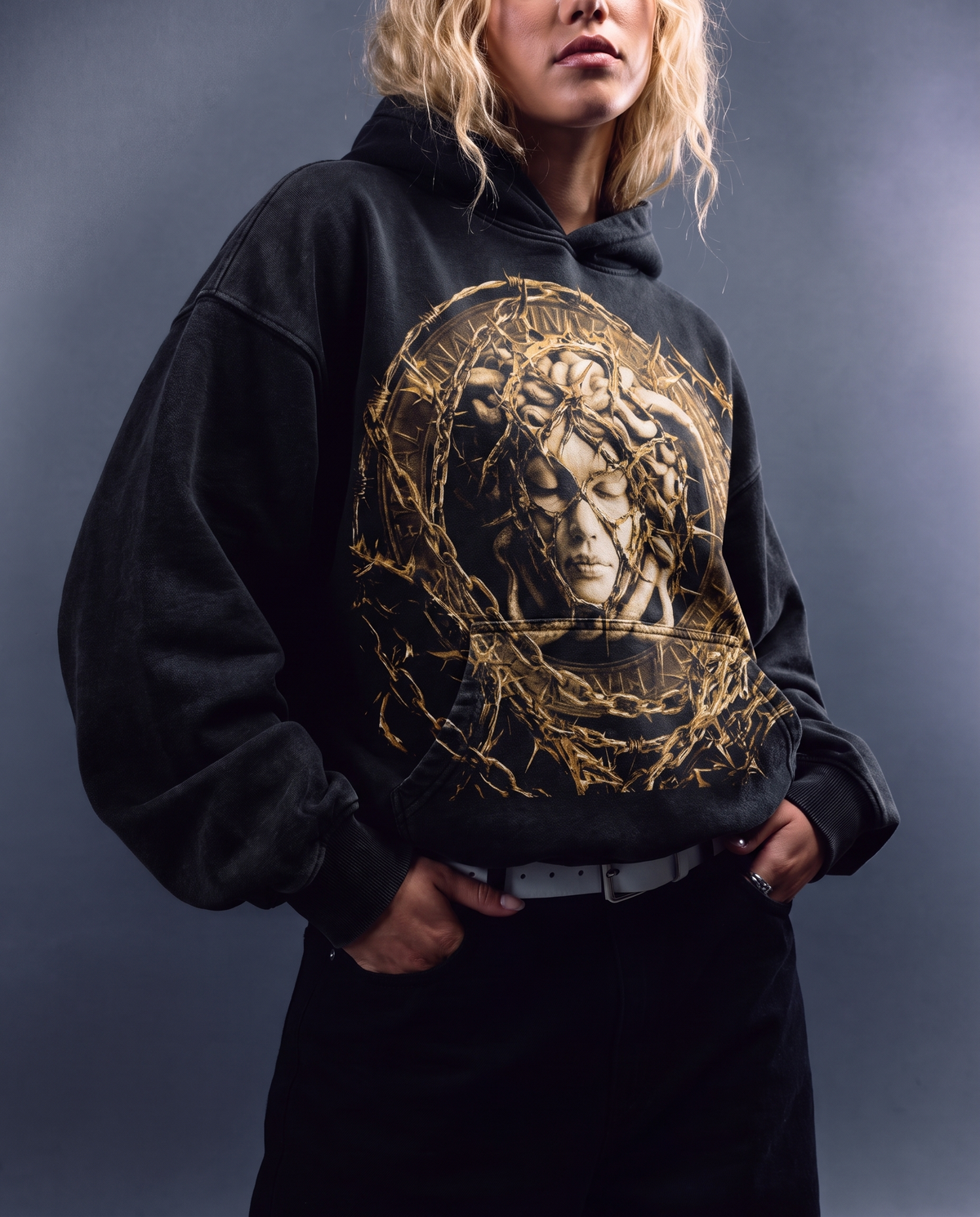 GOLD FREE WILL HOODIE