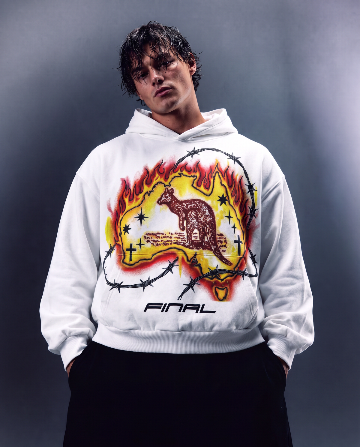SOUL IN RED HOODIE