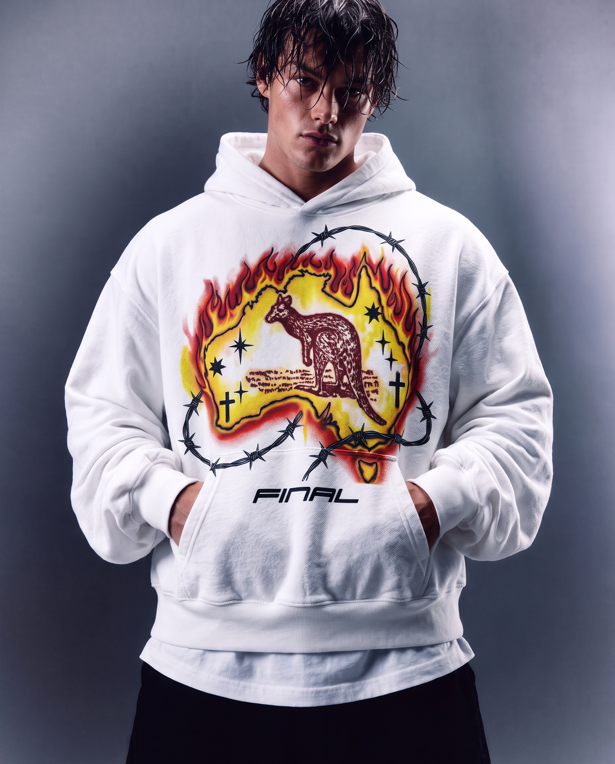 SOUL IN RED HOODIE